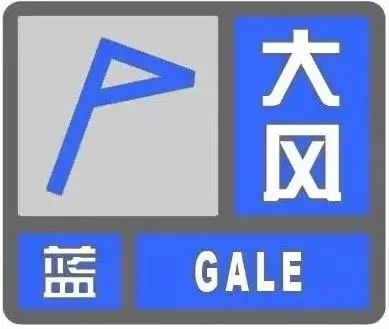益阳多地有6-7级大风K8凯发国际蓝色预警！(图1)
