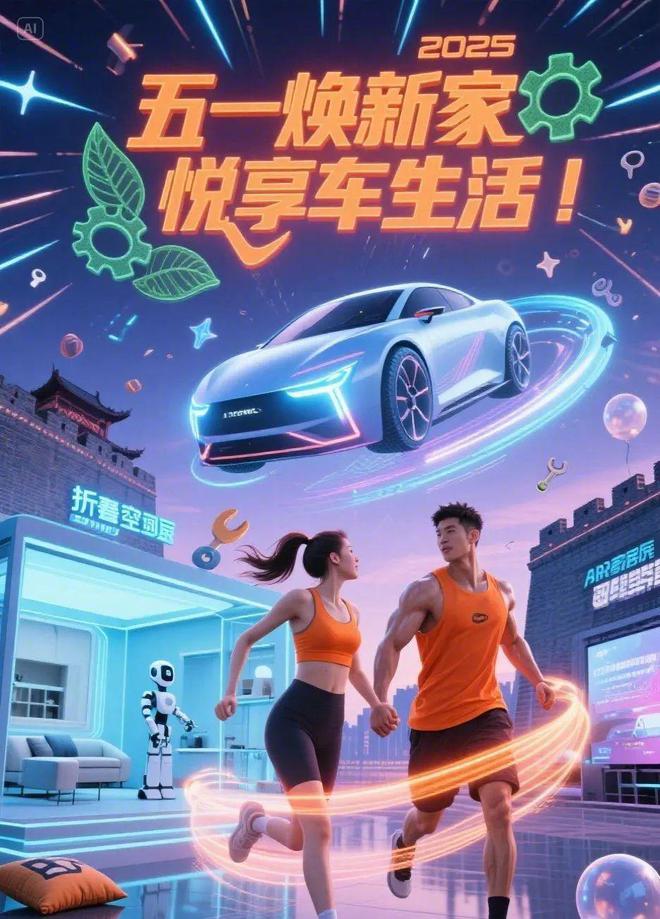活“卡路里”解锁人生高燃时刻！五一“焕新计划”启动！甩掉生(图1)